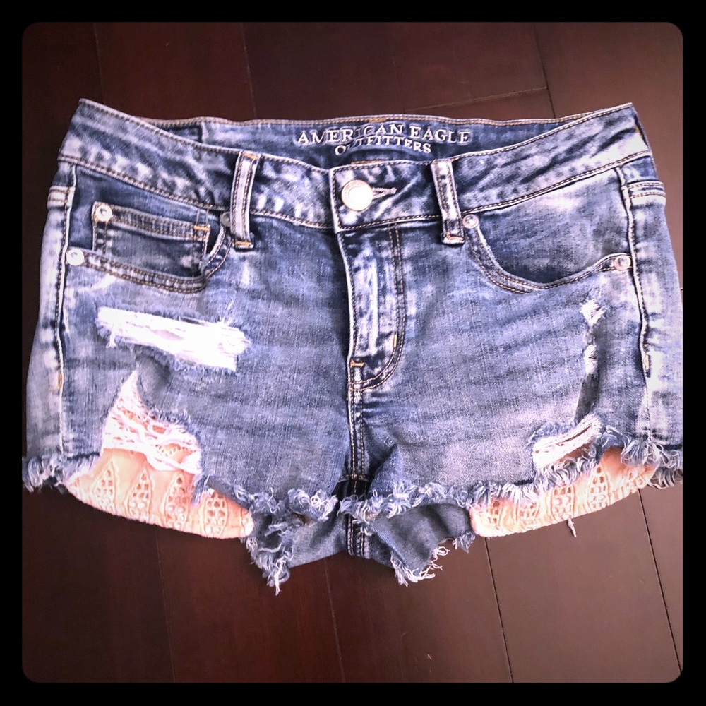 American Eagle cut off shorts